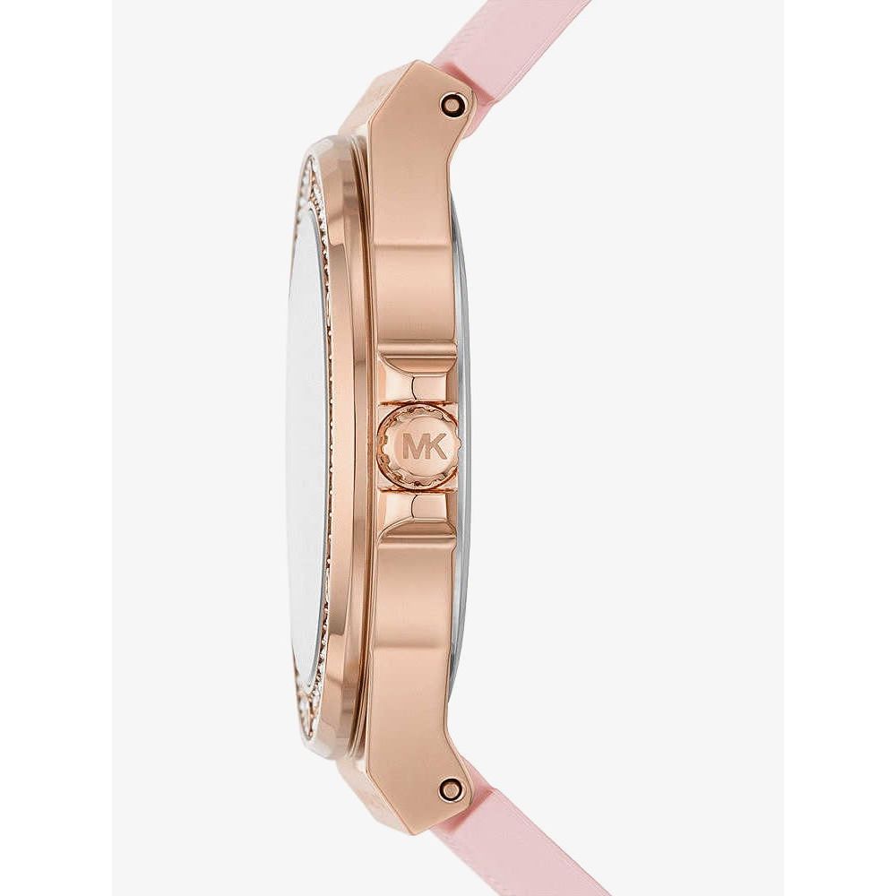 Michael Kors Ladies Watch Lennox 37mm Rose Gold Pink MK7282