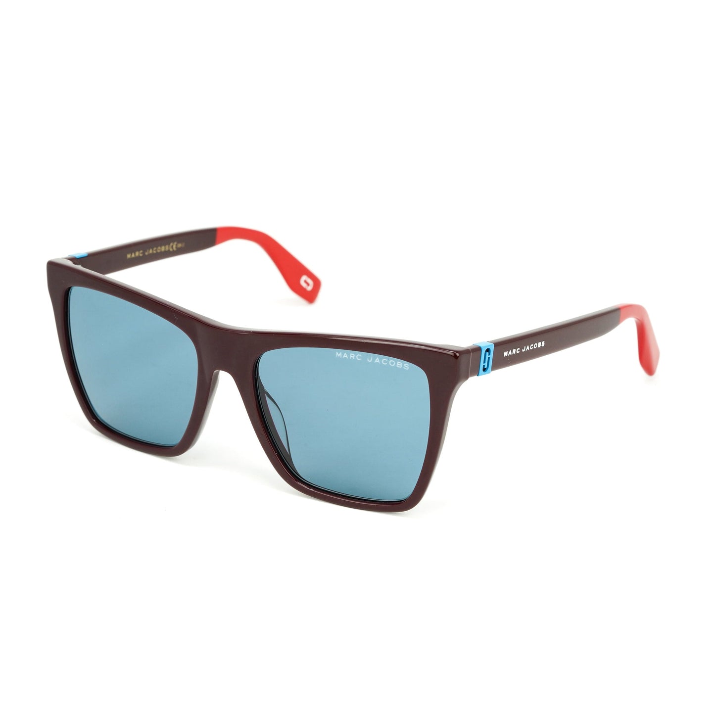 Marc Jacobs Women's Square Sunglasses Burgundy Blue Marc 349/S LHF