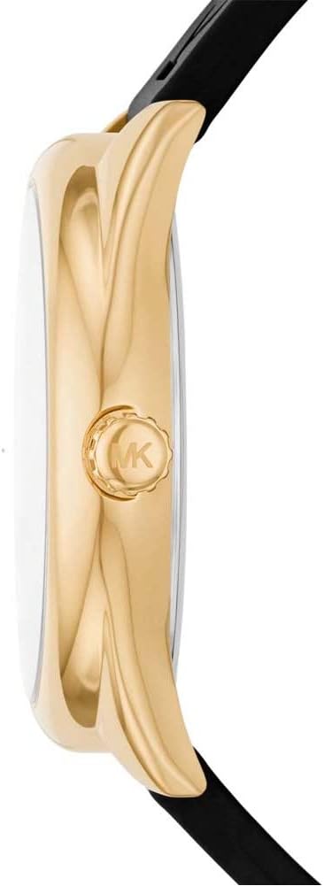 Michael Kors Ladies Watch Janelle 42mm Black Gold MK7313