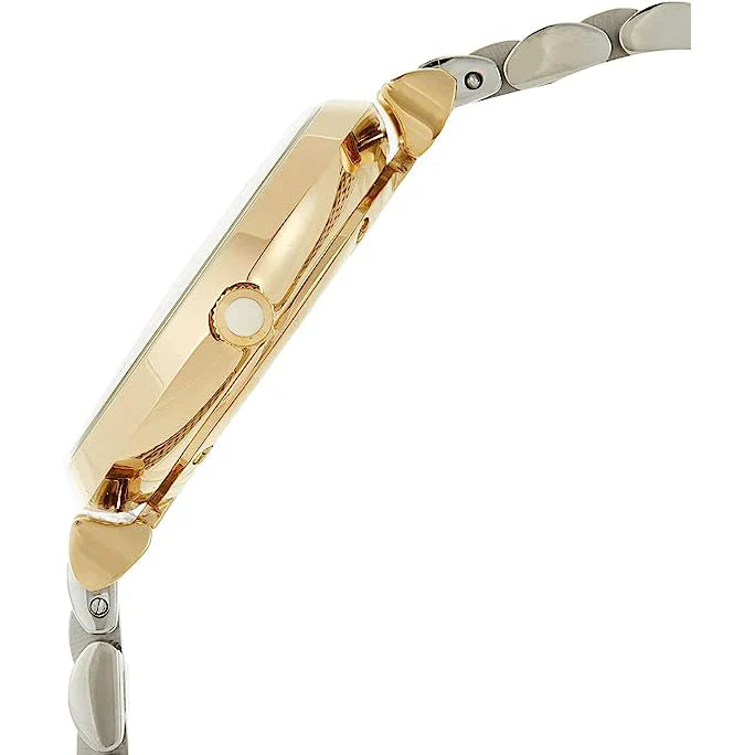 Emporio Armani Ladies Watch T-Bar Gianni Gold And Silver AR8031