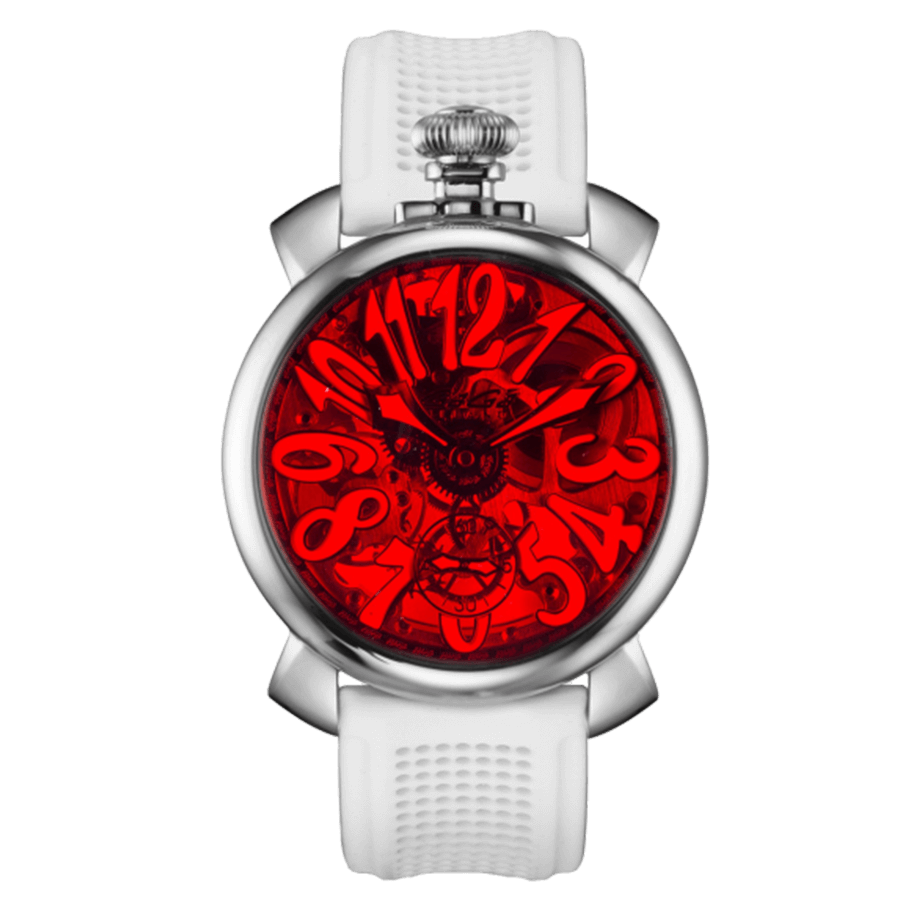 GaGà Milano Skeleton 48MM Red White 5310.01.RED