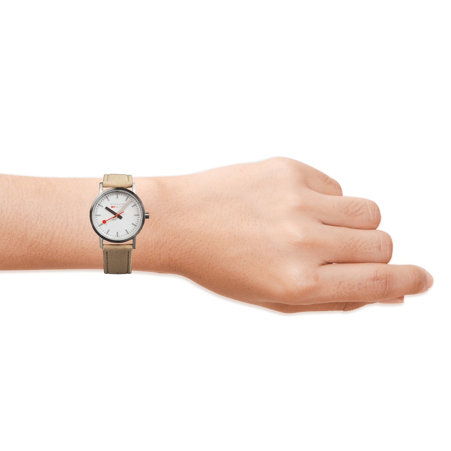 Mondaine Ladies Watch Classic White Beige A658.30323.17SBK