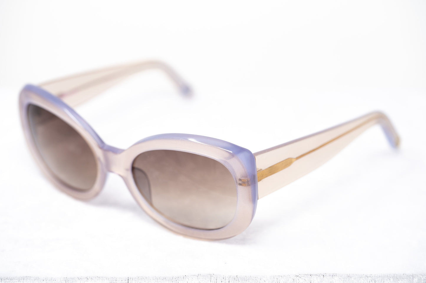 Agent Provocateur Ladies Sunglasses Round Beige and Brown AP57C4SUN
