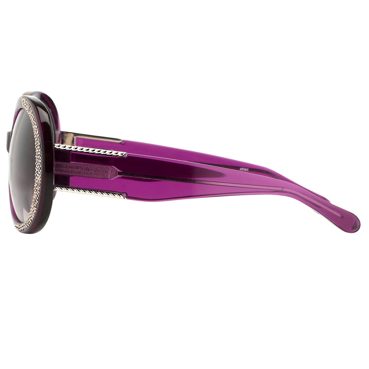 Agent Provocateur Oversized Frame Purple and Brown Lenses