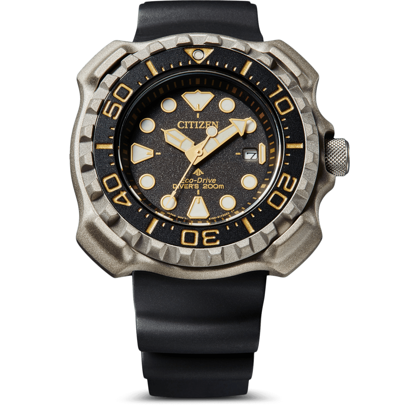 Citizen Eco-Drive Diver Marine Promaster Men's Watch Black BN0220-16E
