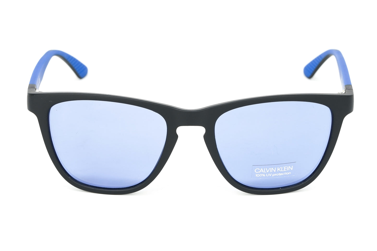 Calvin Klein Men's Sunglasses Classic Square Matte Black/Cobalt CK20545S 001