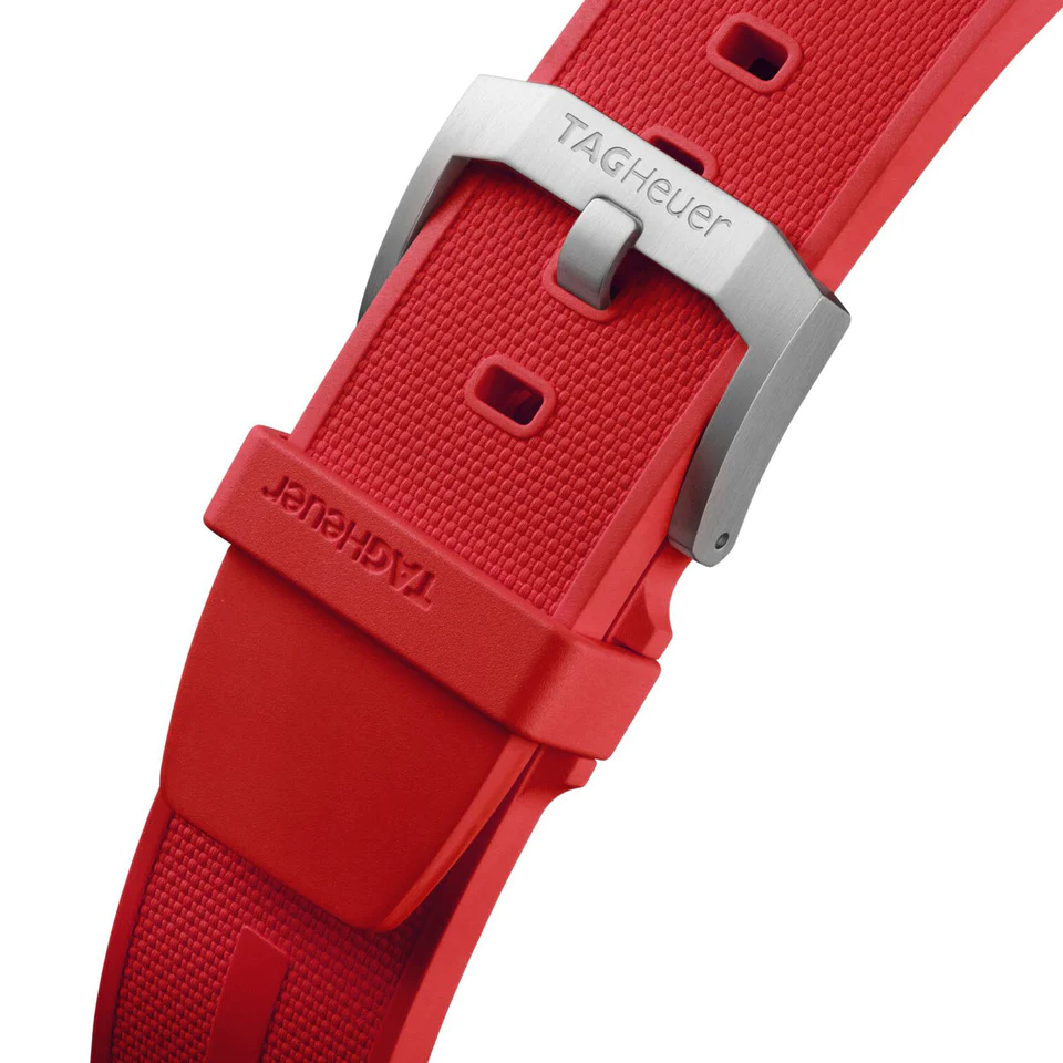 Tag Heuer Watch Formula 1 Chronograph Red Rubber CAZ101AN.FT8055