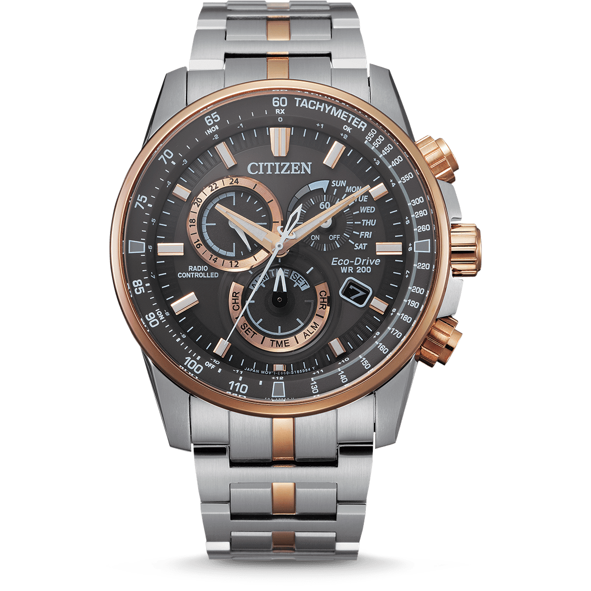Citizen Eco-Drive Radio Controlled Men's Watch Black CB5886-58H