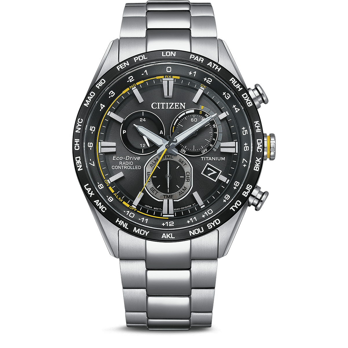 Citizen Eco-Drive Radio Controlled Men's Watch Black CB5947-80E