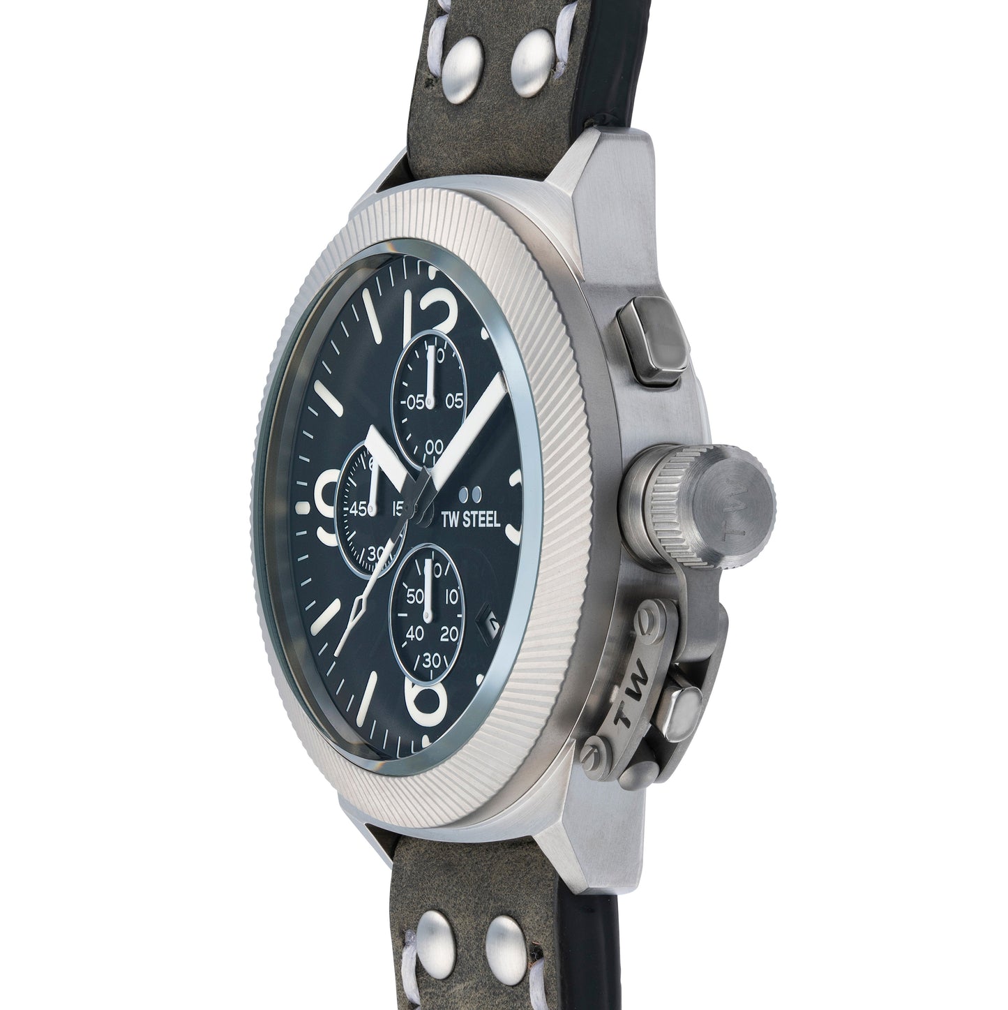 TW Steel Watch Men's Canteen Chronograph Grey CS105