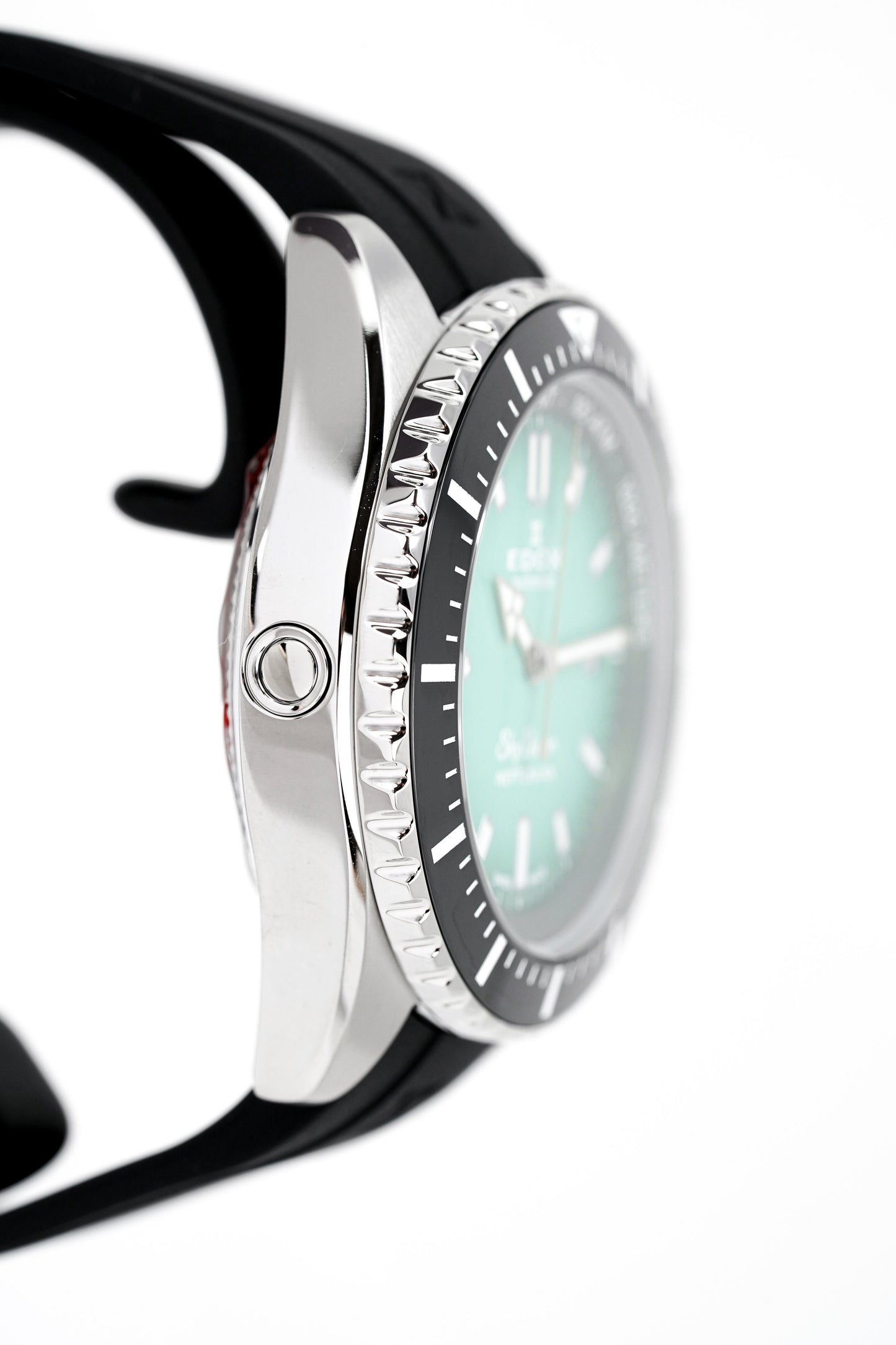 Edox Men's Watch Neptunian Sky Diver Automatic Green 80120-3NCA-VDN