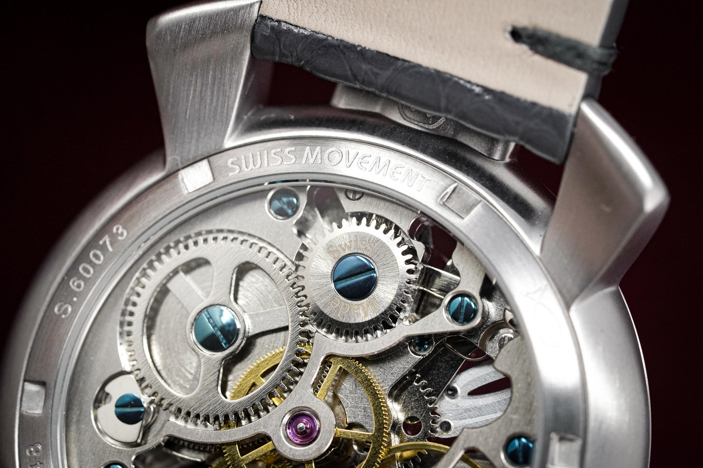 GaGà Milano Watch Skeleton 48MM Grey
