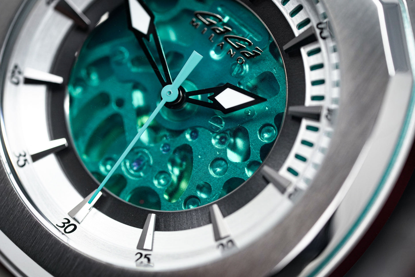 Gaga Milano Automatic Watch Frame_One Skeleton Steel 7070.01