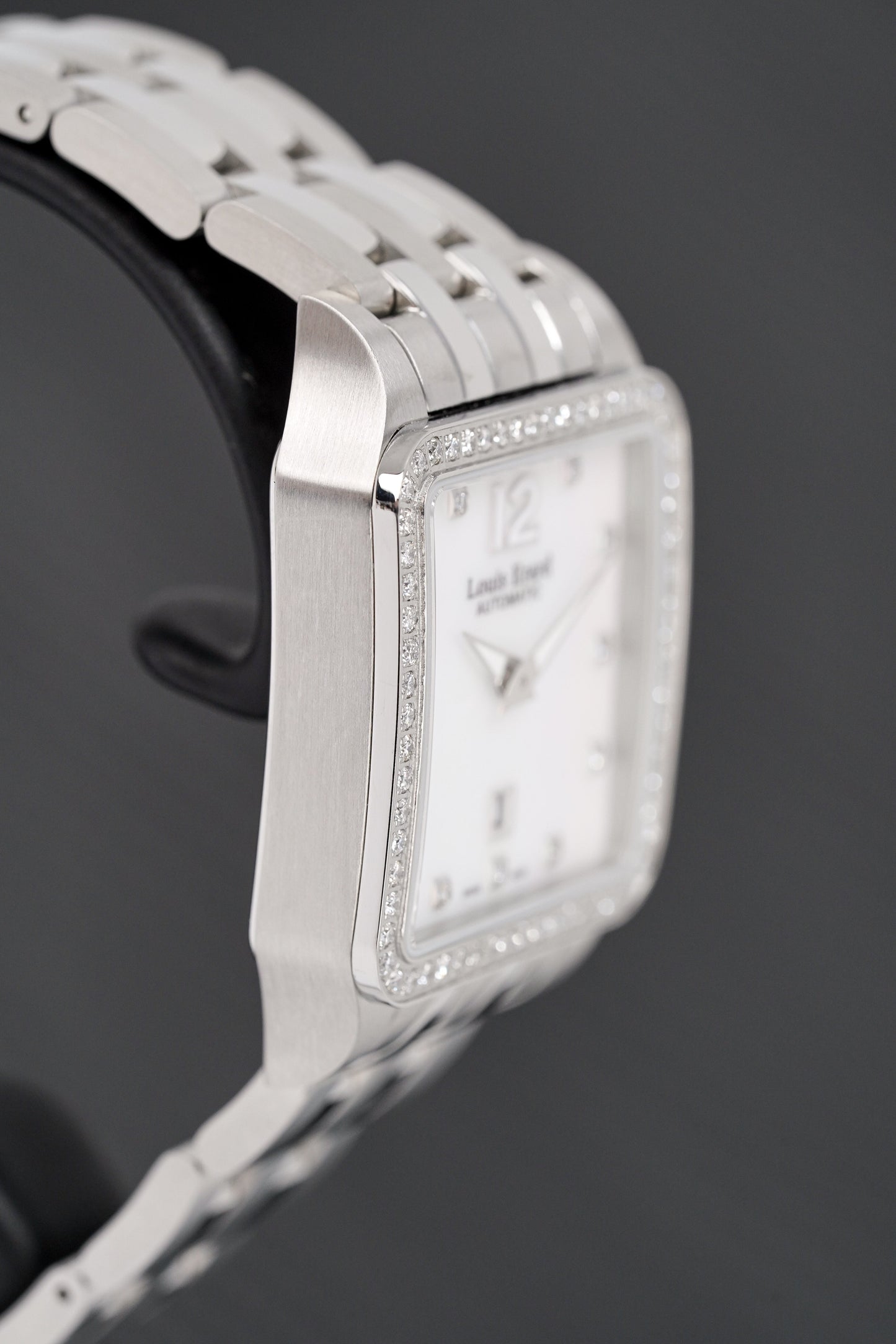 Louis Erard Watch Ladies Emotion Square Mother of Pearl Diamond 20700SE14.BMA18