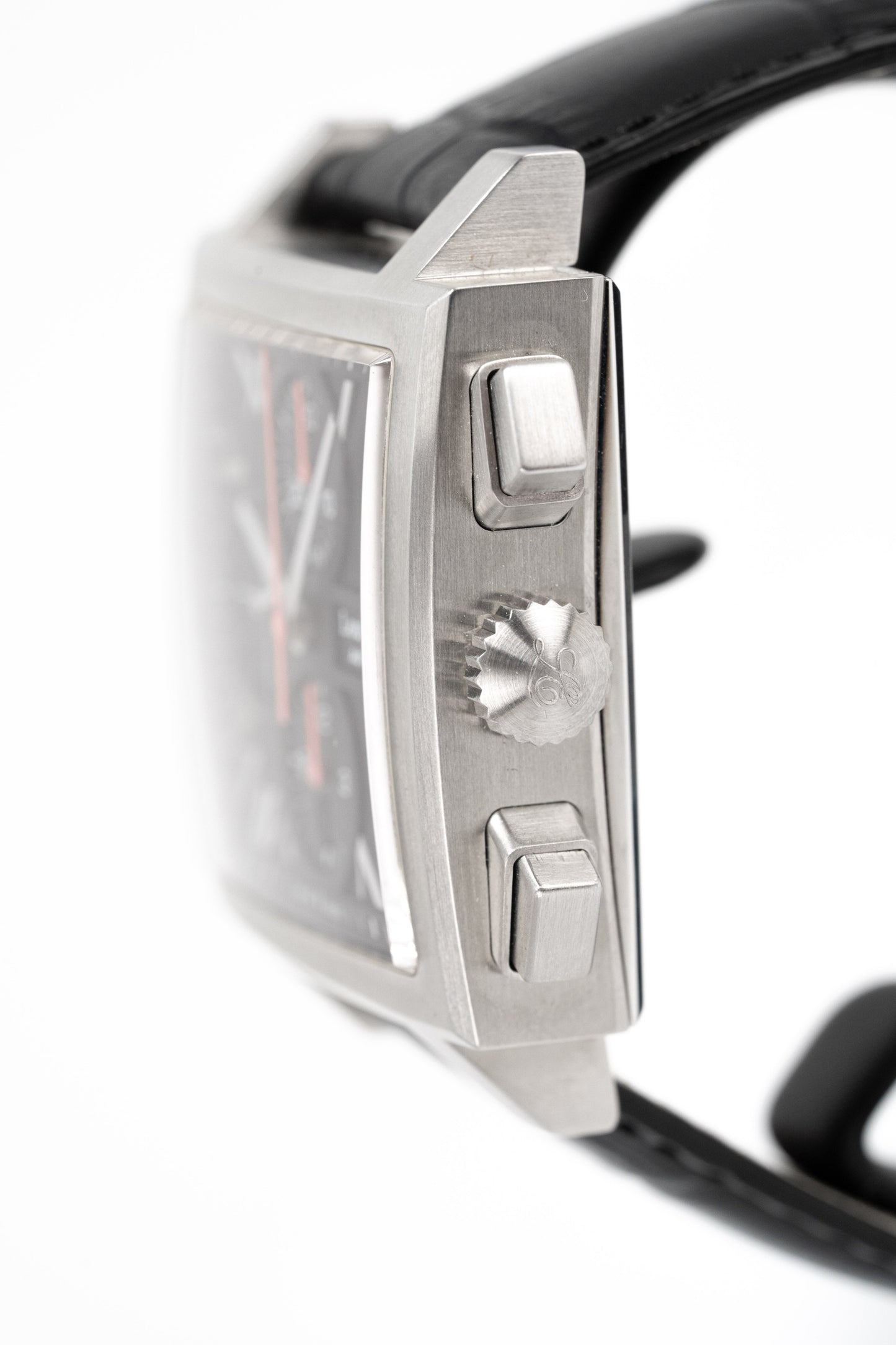 Louis Erard Watch Men's Square Chronograph Black 77504AS02.BDC33