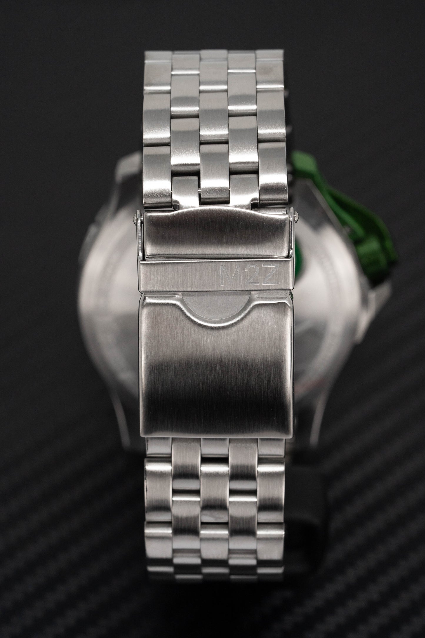 M2Z Men's Watch Diver 200 Bracelet Green 200-001X