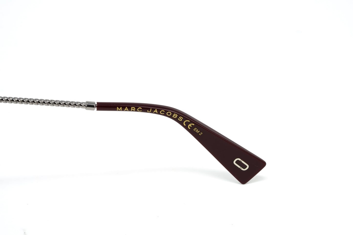 Marc Jacobs Women's Round Sunglasses Dark Red Mirrored Grey MARC 165/S LHF