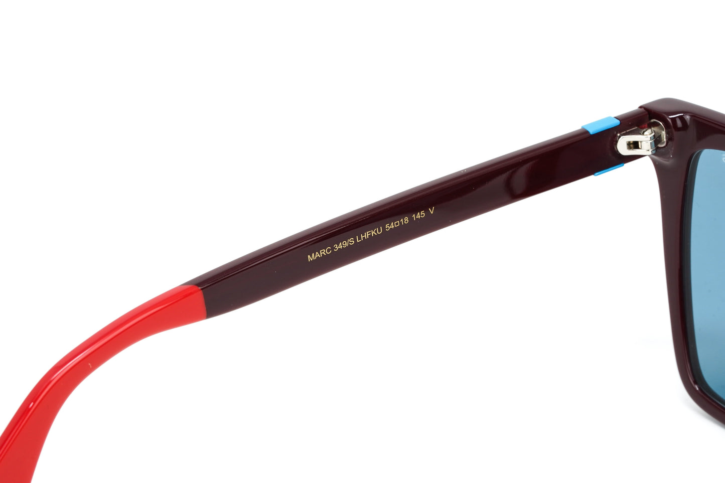 Marc Jacobs Women's Square Sunglasses Burgundy Blue Marc 349/S LHF