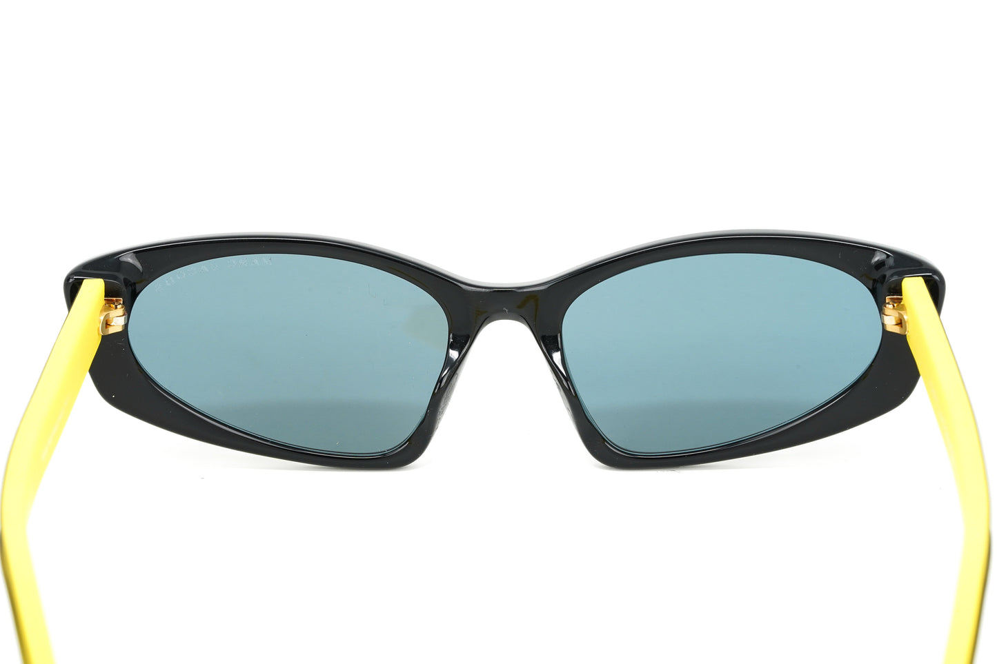 Marc Jacobs Women's Sunglasses Angular Black Yellow 356/S 40G
