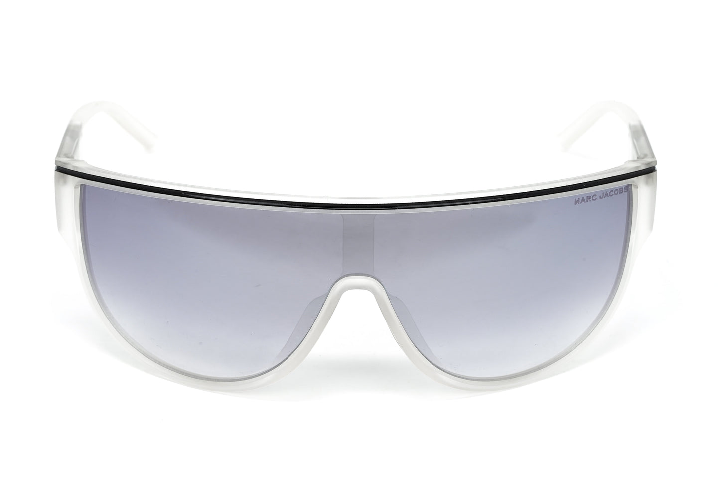 Marc Jacobs Women's Sunglasses Wraparound Shield Silver MARC 410/S 2M4