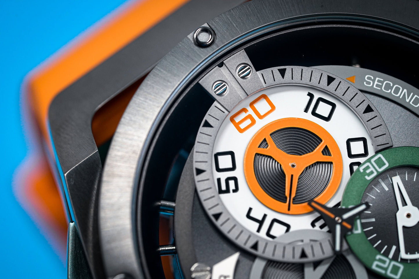Mazzucato Reversible Watch RIM Orange RIM 05-OR5555