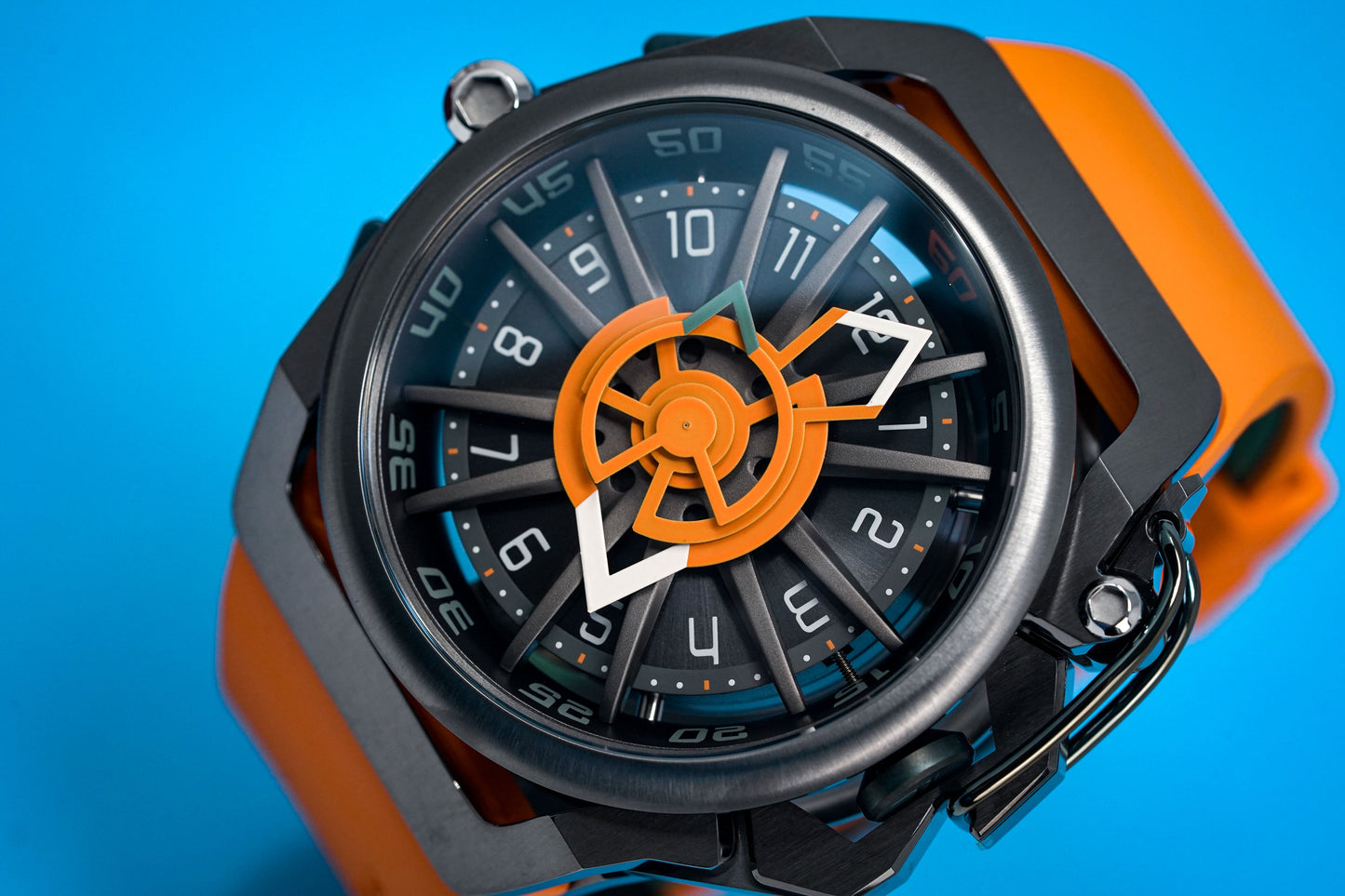 Mazzucato Reversible Watch RIM Orange RIM 05-OR5555