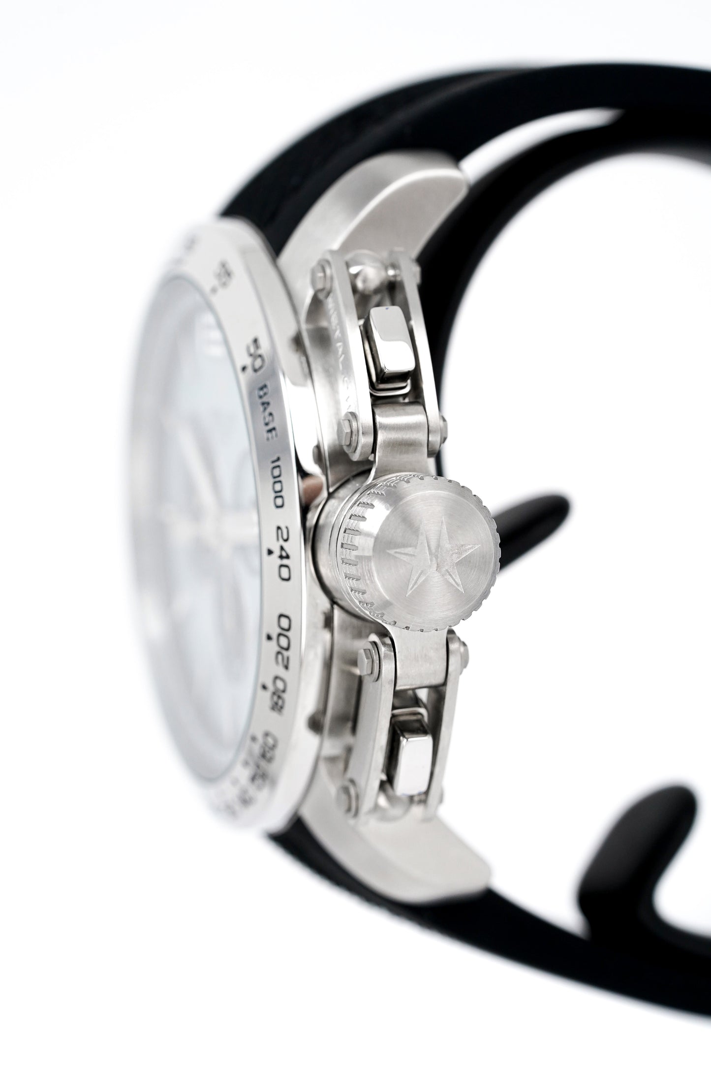 Metal.ch Men's Chronograph Watch 44MM Chronosport Date Black/Grey 4150.44