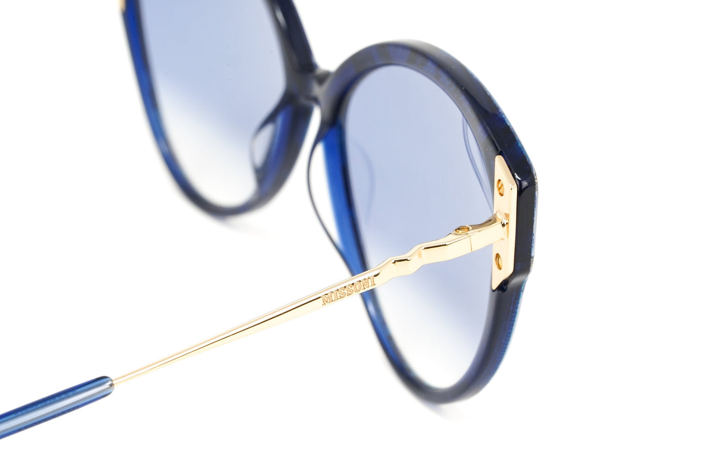 Missoni Women's Sunglasses Cat Eye Blue MIS 0004/S S6F