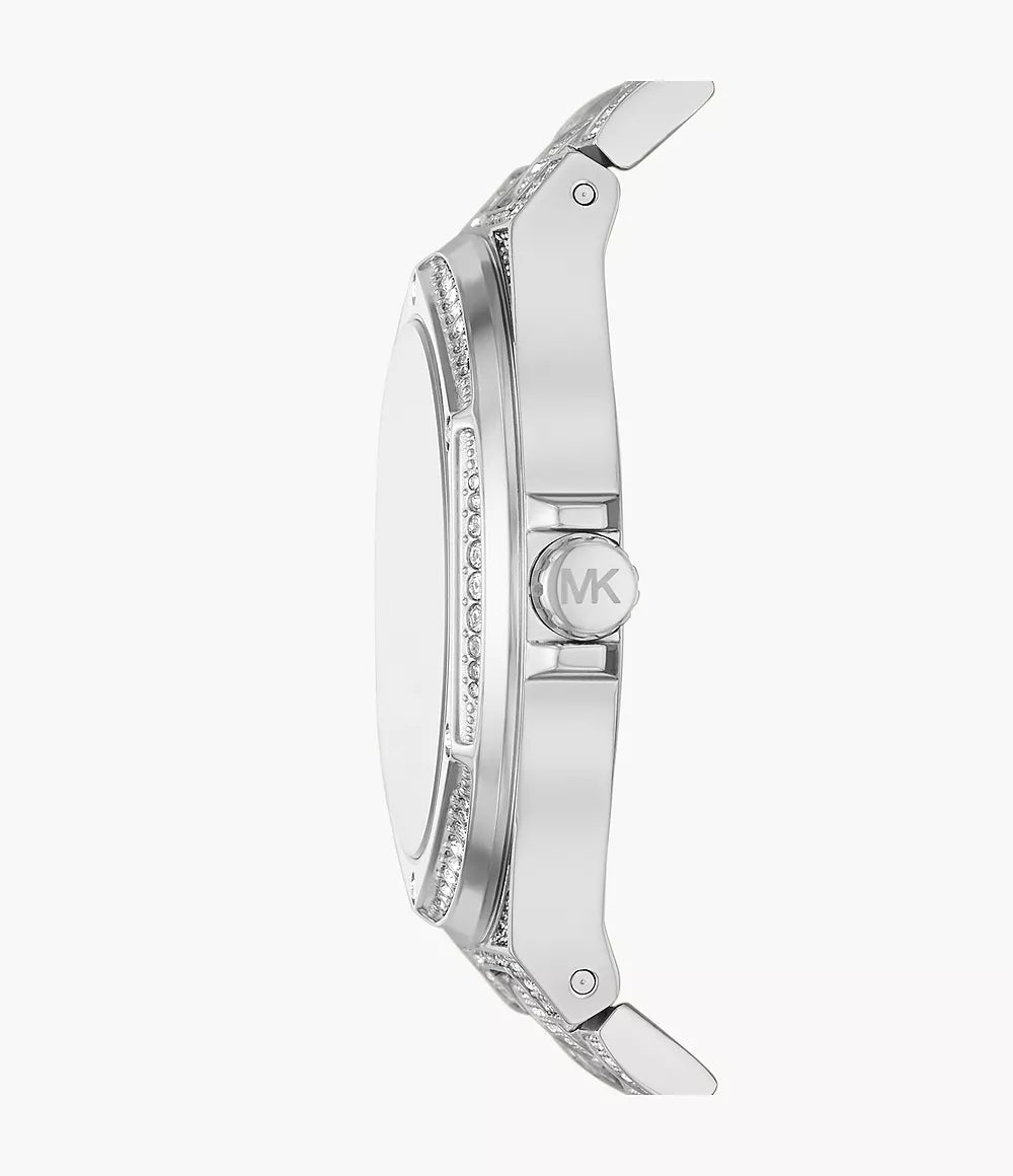 Michael Kors Ladies Watch Lennox 41mm Blue Silver MK6990