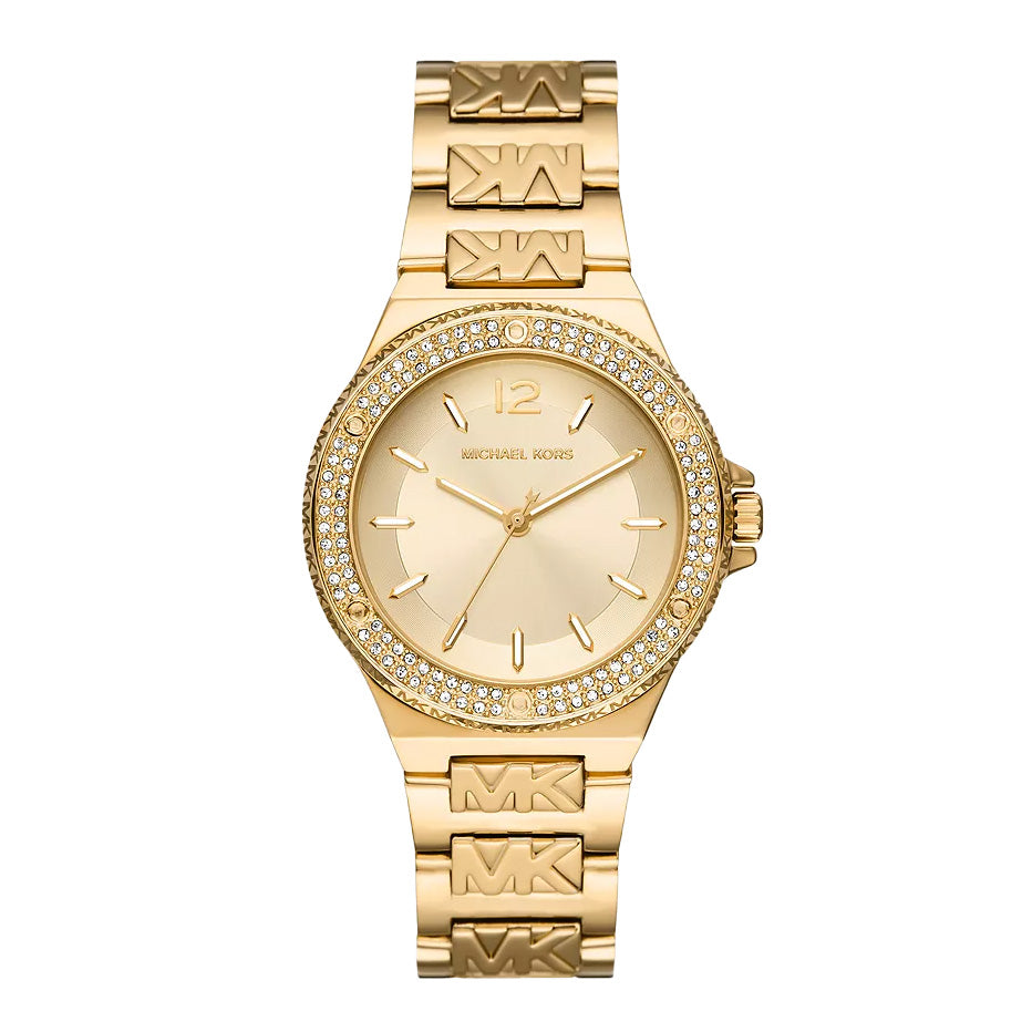 Michael Kors Ladies Watch Lennox 37mm Gold MK7339