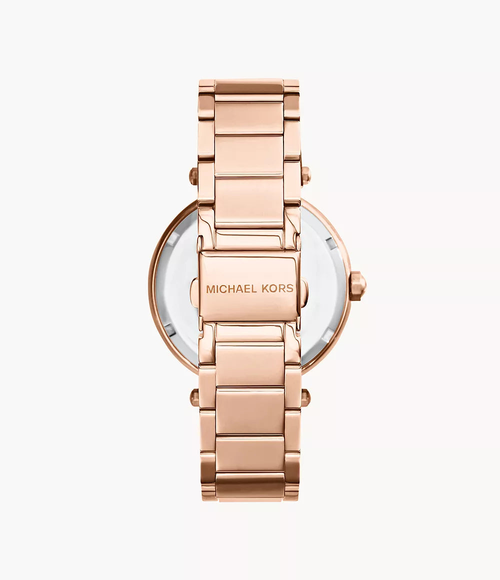 Michael Kors Ladies Watch Parker 39mm Rose Gold MK5865