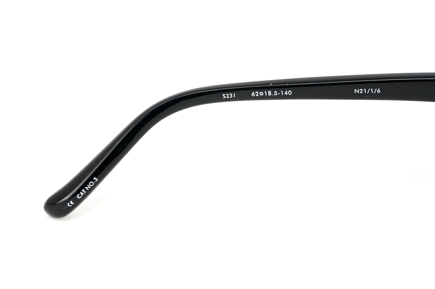 No. 21 Women's Sunglasses Round Black Yellow Gold N21S1C6SUN