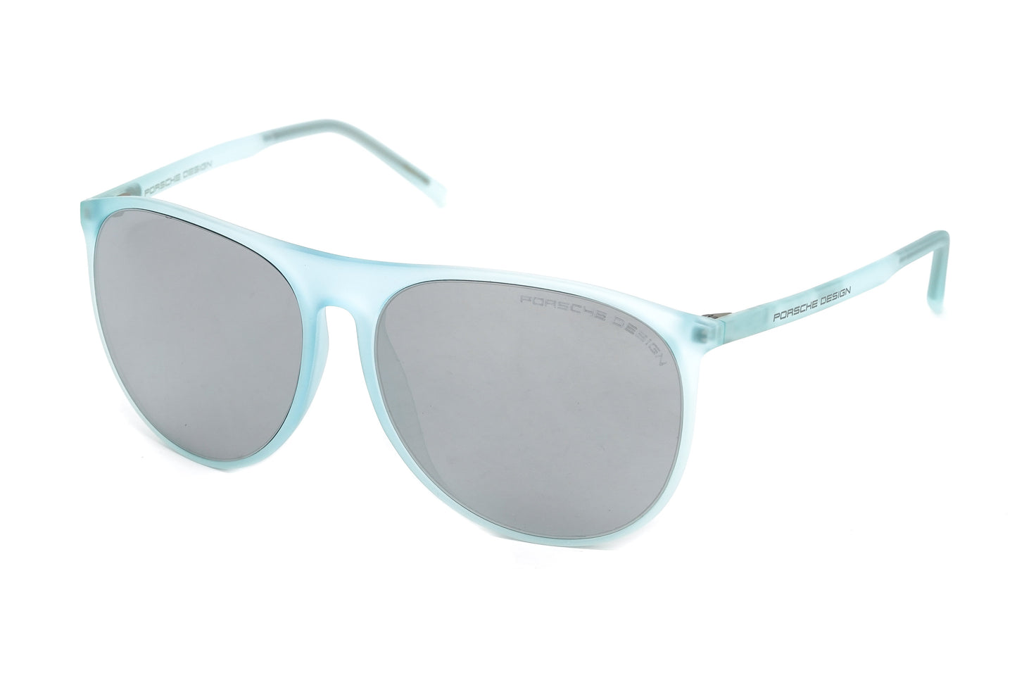 Porsche Design Unisex Sunglasses Pilot Grey Mirror Lenses P8596 D
