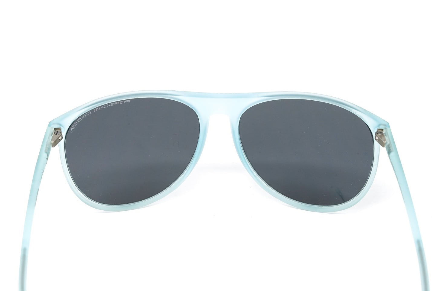Porsche Design Unisex Sunglasses Pilot Grey Mirror Lenses P8596 D