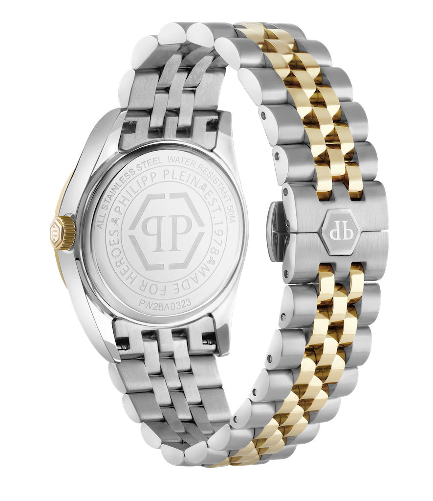 Philipp Plein Rock Couture Ladies Silver Watch PW2BA0323