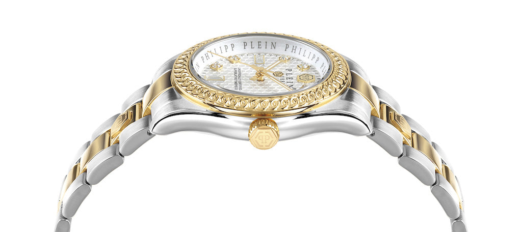 Philipp Plein Rock Couture Ladies Silver Watch PWDAA0521