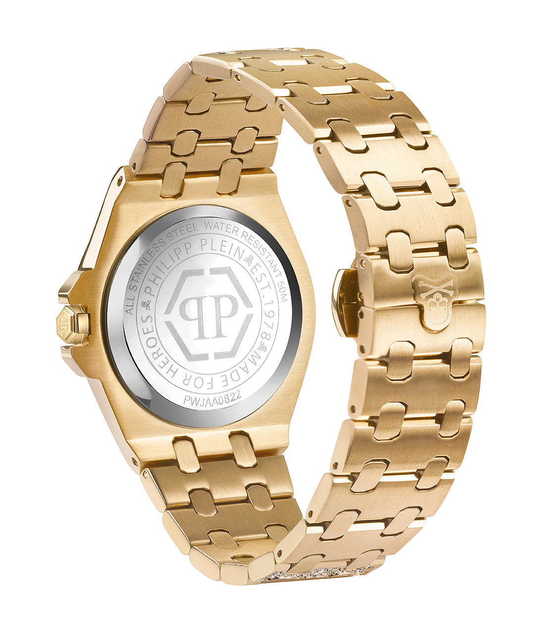Philipp Plein Hyper $Port Ladies Gold Watch PWJAA0822