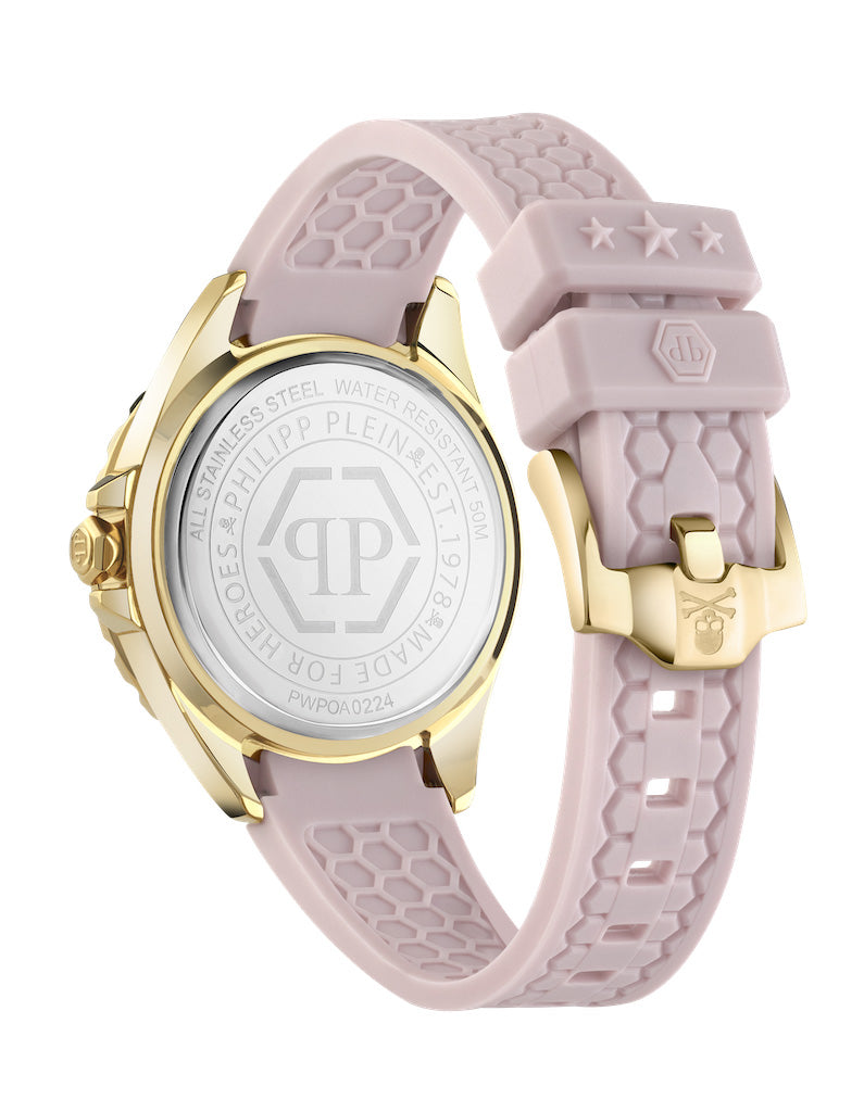 Philipp Plein Rock Couture Ladies White Watch PWPOA0224