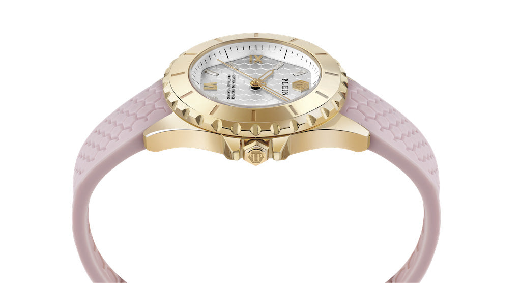Philipp Plein Rock Couture Ladies White Watch PWPOA0224