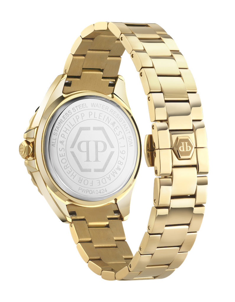 Philipp Plein Rock Couture Ladies White Watch PWPOA0424