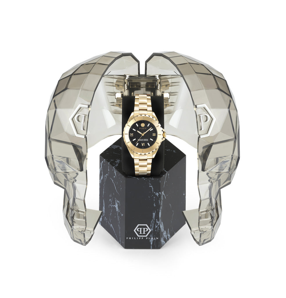 Philipp Plein Rock Couture Ladies White Watch PWPOA0424