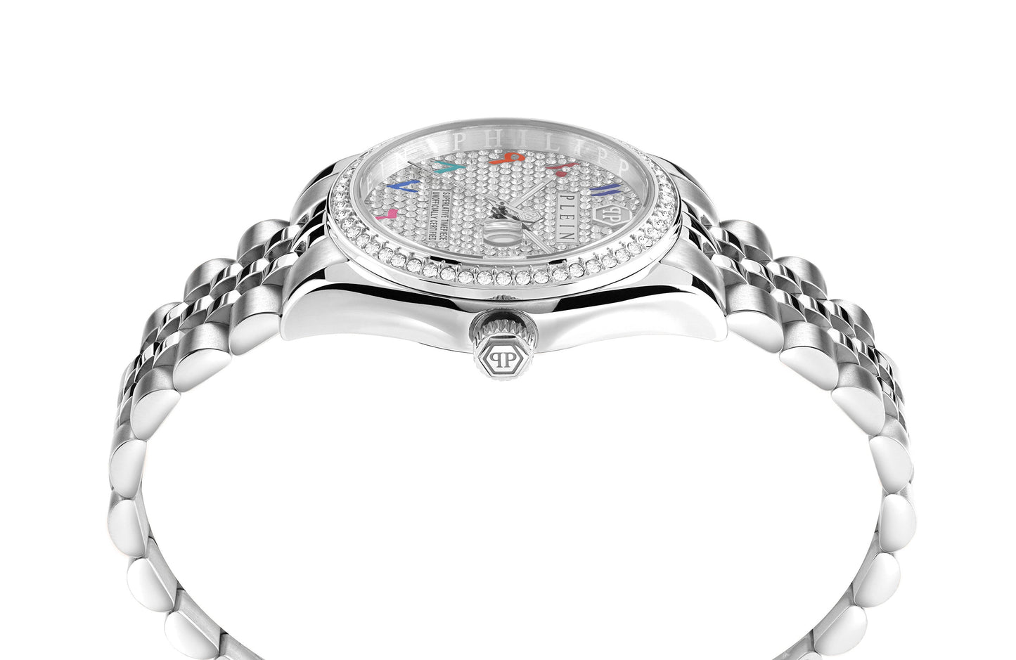 Philipp Plein Rock Couture Ladies White Watch PWYAA0723