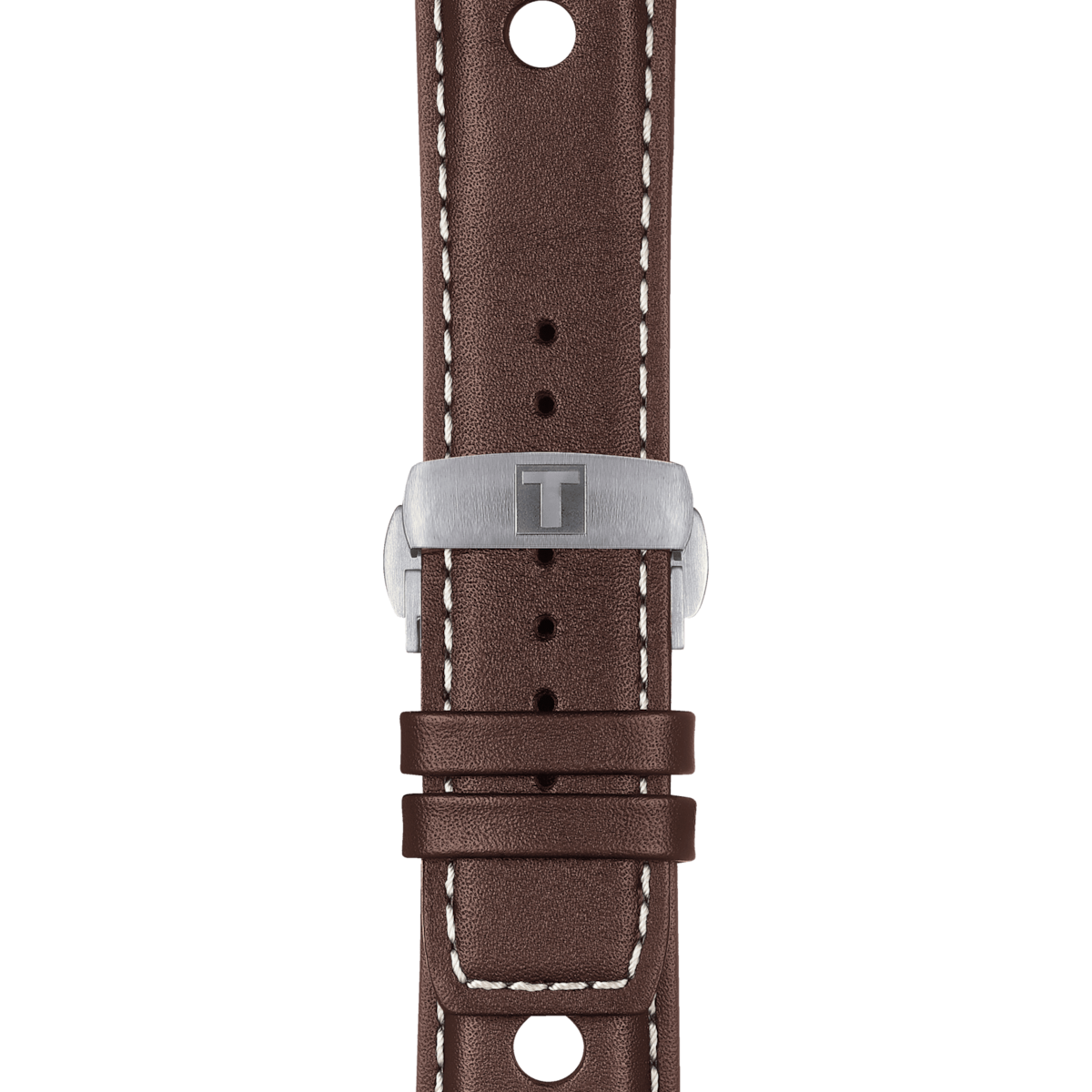 Tissot Men's Watch T-Heritage 1973 Chronograph 43mm Blue Brown T1244271604100