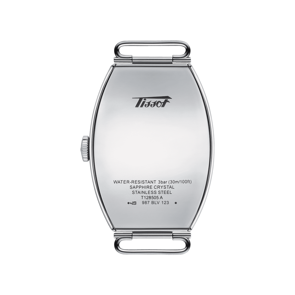 Tissot Ladies Watch Heritage Porto Hand Wind Black White T1285051601200