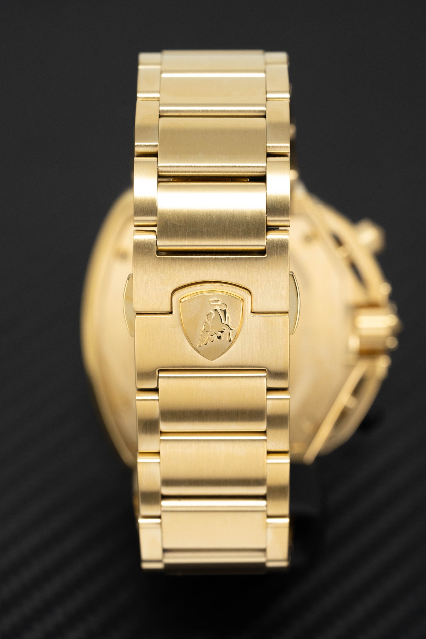 Tonino Lamborghini Men's Chronograph Watch Spyder Horizontal Yellow Gold T20SH-B-B