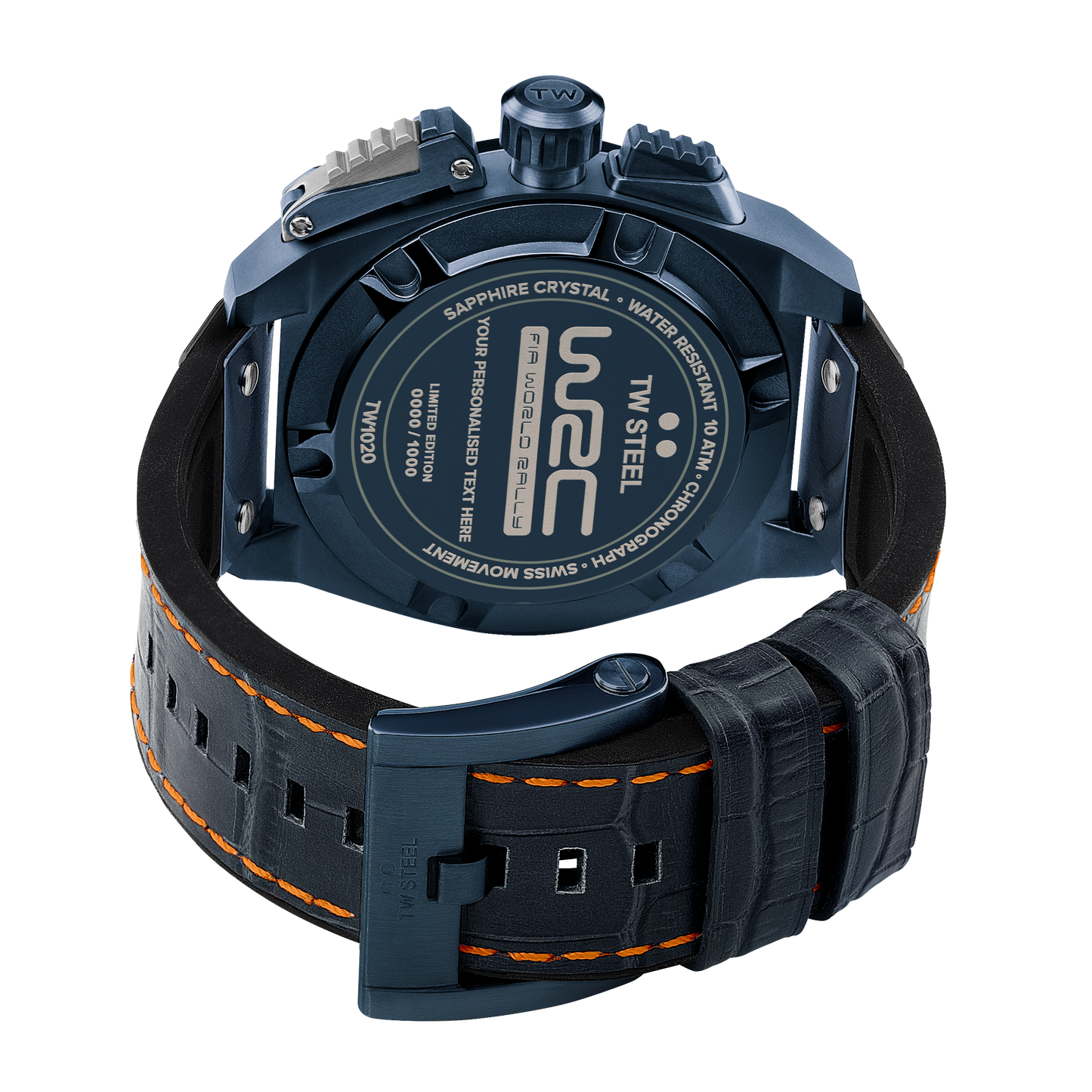 TW Steel Watch Swiss Canteen Chronograph Limited Edition FIA World Championship TW1020