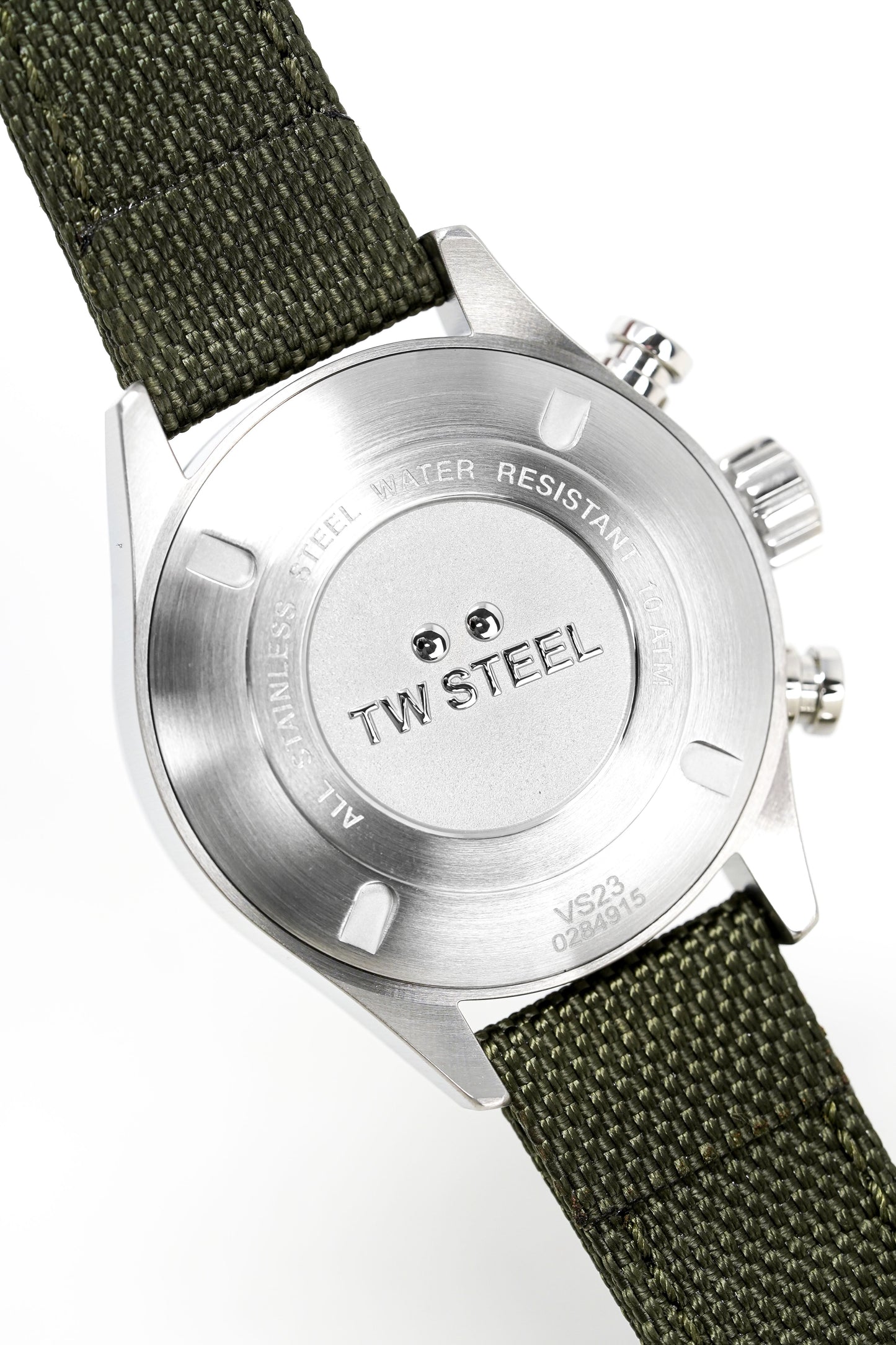 TW Steel Watch Chronograph Volante Khaki VS23