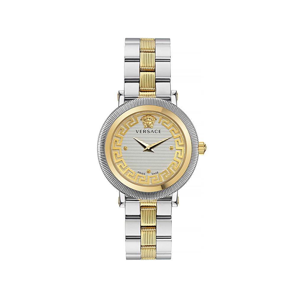 Versace Greca Flourish Ladies Gold Watch VE7F00423