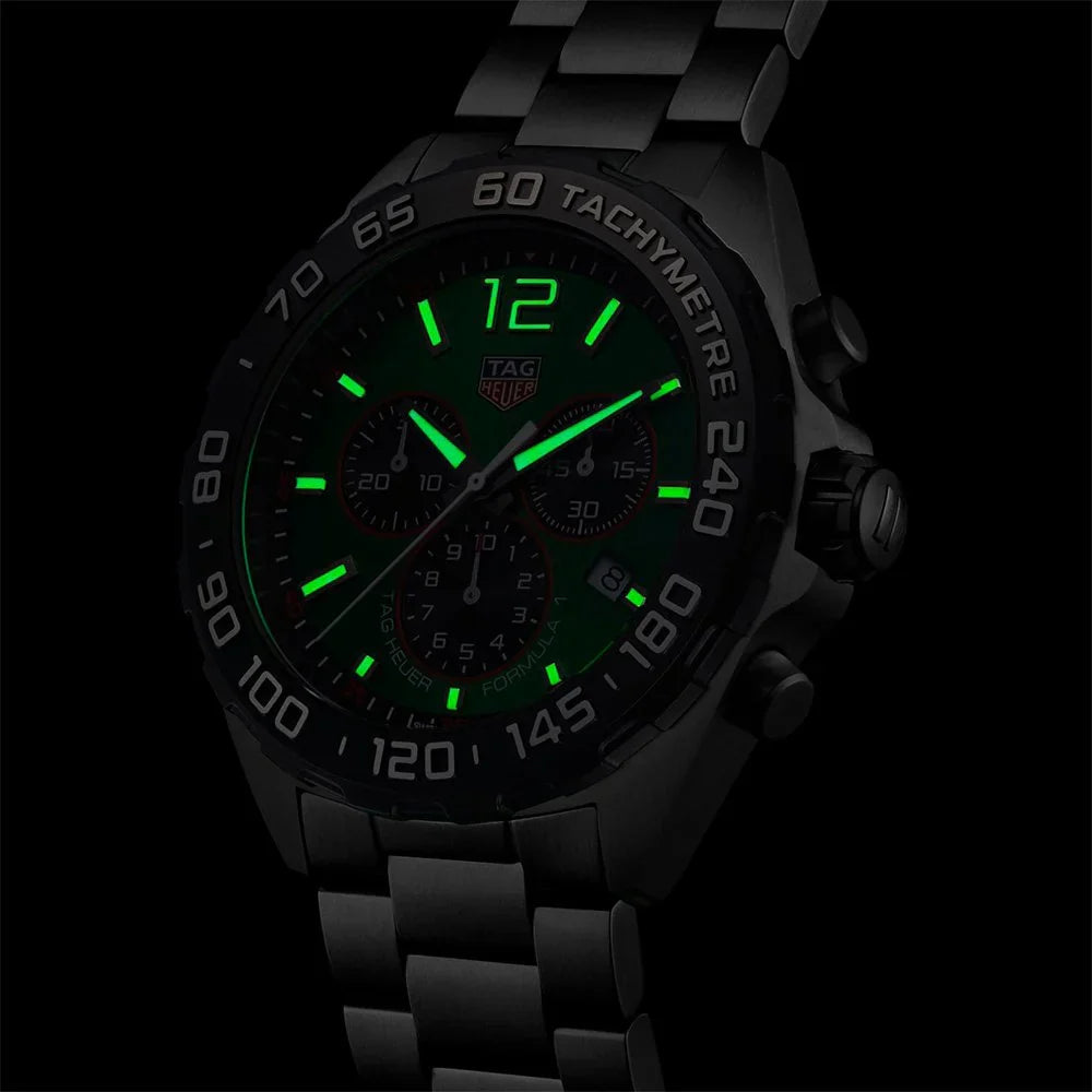 Tag Heuer Watch Formula 1 Chronograph Green CAZ101AP.BA0842