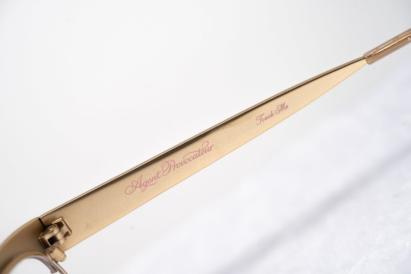 Agent Provocateur Eyeglasses Oval Brown and Gold